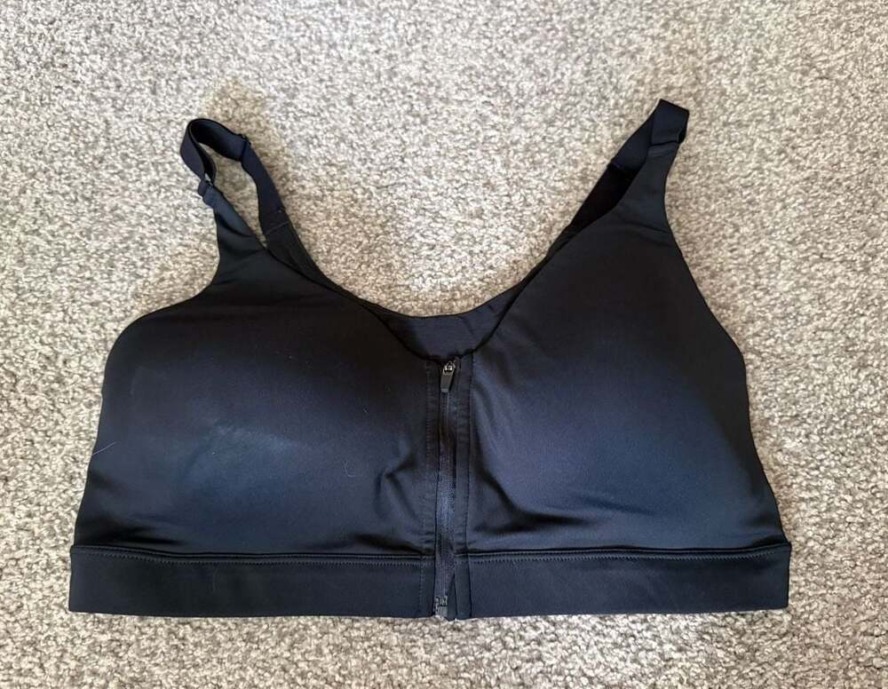 Old Navy High-Support PowerSoft Zip-Front Sports Bra